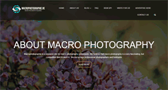 Desktop Screenshot of macrophotographie.be